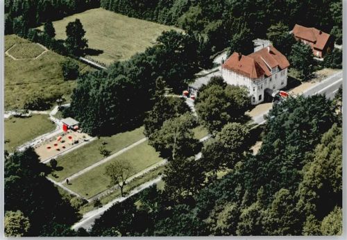 Sprötze Fliegeraufnahme Haus Baum