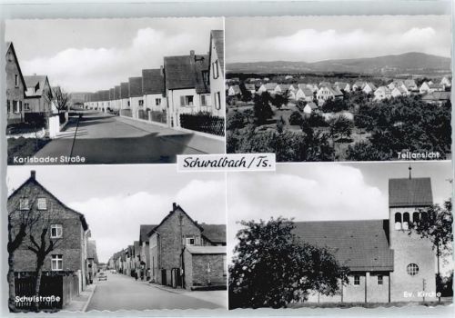Schwalbach Karlsbaderstrasse , Schulstrasse