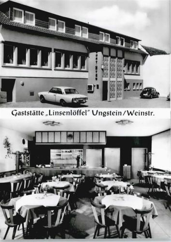 Ungstein Gaststätte Linsenlöffel