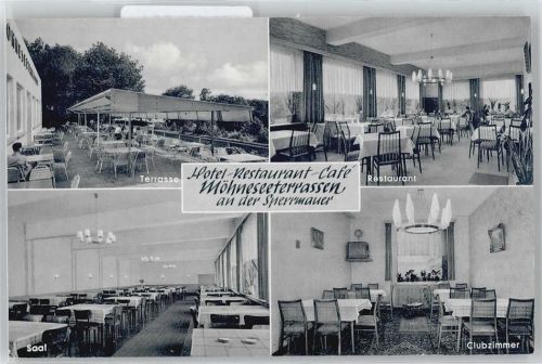 Körbecke Hotel, Restaurant Möhneseeterrassen