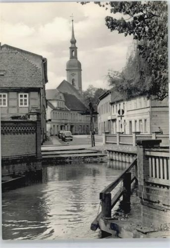 Lübbenau Fluss Auto Kirche