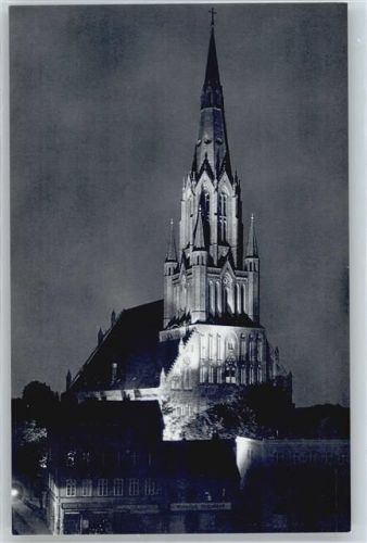 Demmin bei Nacht