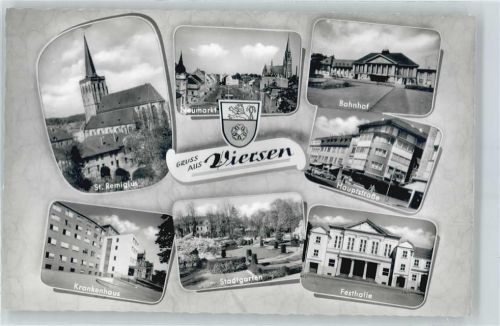 Viersen Bahnhof , Hauptstrasse , Krankenhaus