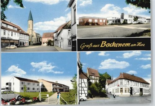 Bockenem Kirche Auto Haus Baum Zaun