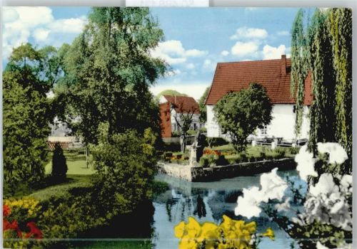 Wrexen Baum Haus Blumen