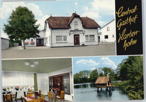 Hartenholm Gasthof Central Baum Haus See Tisch Stuhl