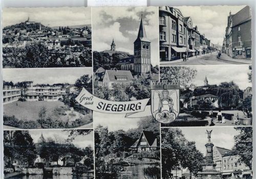 Siegburg Kirche, Siedlung, Denkmal, See, Park