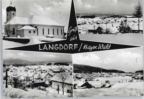 94264 W8371 Langdorf b Regen - Kirche