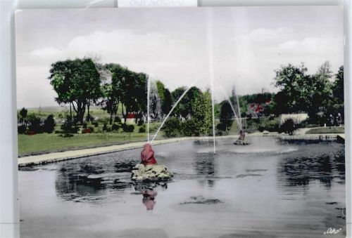 Bad Abbach Bayerisches Rotes Kreuz, Kurverwaltung, Springbrunnen