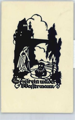 Es freit ein wilder Wassermann Schwindt, A.