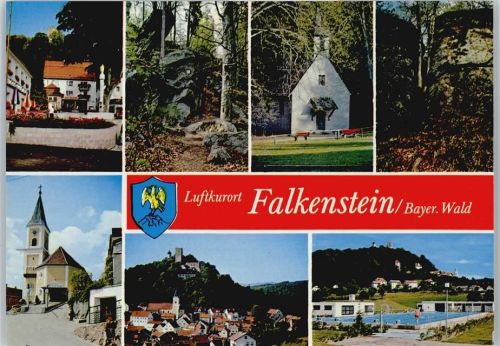 Falkenstein Kirche Schwimmbad Wald
