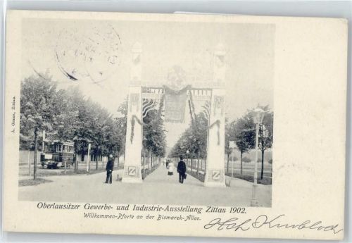 Zittau Oberlausitzer Gewerbe- und Industrie-Ausstellung 1902