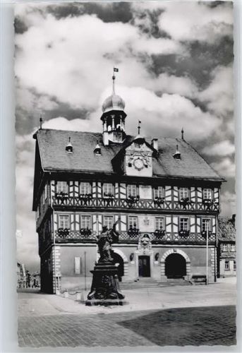 96231 W8623 Staffelstein , Oberfr - Rathaus