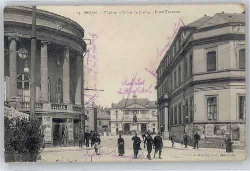 Sedan Theater, Palais de Justice, Place Turenne