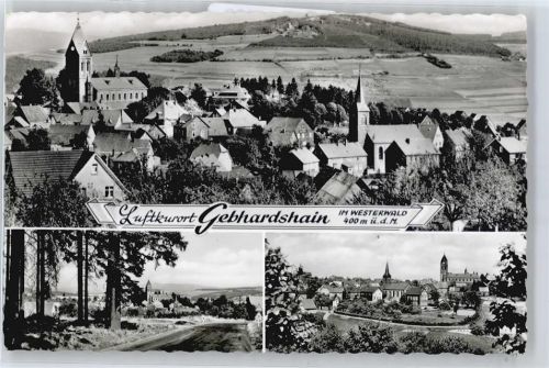 Gebhardshain Gesamtansicht, Kirche