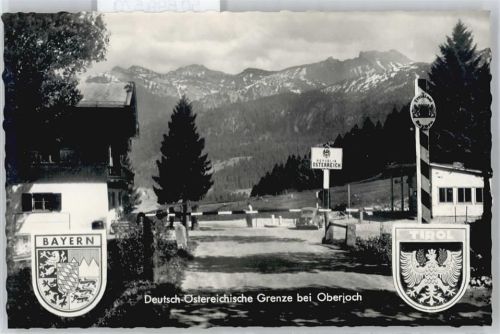 Oberjoch Grenze Berg