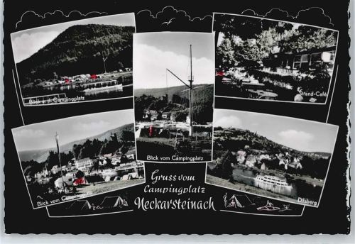 Neckarsteinach Campingplatz, Dielsberg, Strand-Cafe