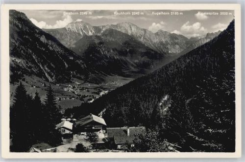 Bad Oberdorf Panorama Berg Tal Pension Horn