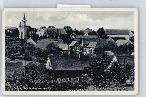 Schmannewitz gel. 13.12.39, Kirche, Gesamtansicht