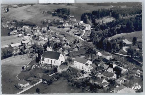Heimenkirch Fliegeraufnahme Kirche
