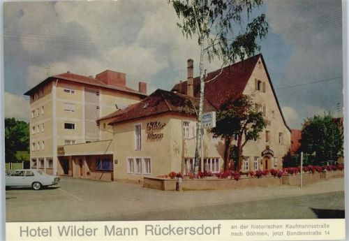 Rückersdorf Hotel Wilder Mann Auto