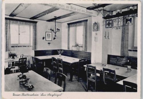 Jahnsbach WK II Batterieheim Zum Steigbügel