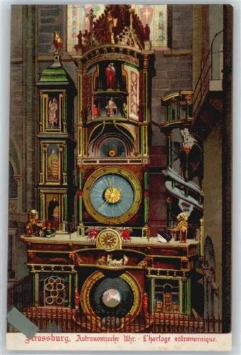 Strassburg , Münster Uhr