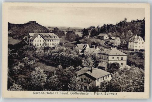 Gößweinstein Kurbad-Hotel H. Faust