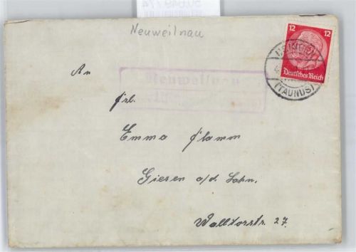 Neuweilnau Landpoststempel