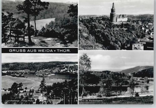 Weida Weidatalsperre, Schloss, Gesamtansicht