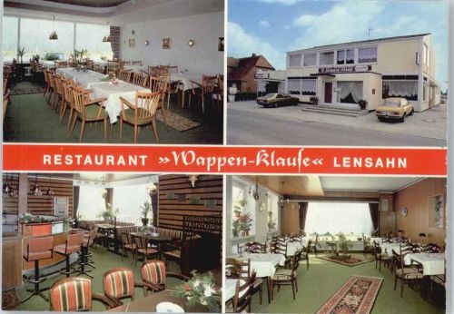 Lensahn Restaurant, Café Wappen-Klause