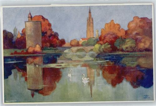 Bruges Het Minnewater