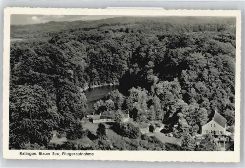 Ratingen Fliegeraufnahme, Blauer See