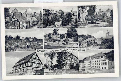 Tecklenburg Freilichtbühne, Jugendherberge, genesungsheim, Kirche