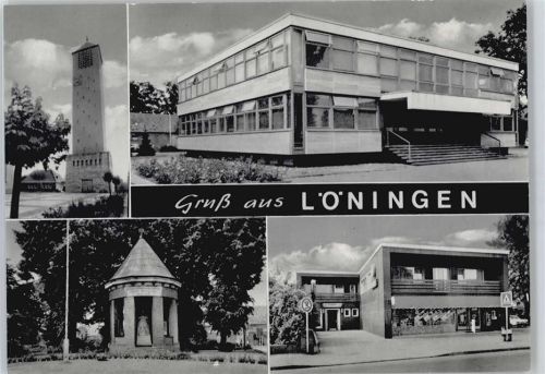 Löningen Kirche, Geschäft Spar-Markt Wilh. Brundiers & Sohn