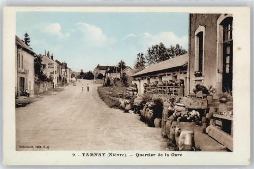 Tamnay-en-Bazois Quartier de la Gare