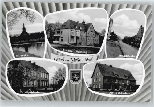 Beelen Schule, Krankenhaus, Hauptstraße, Amtsgebäude