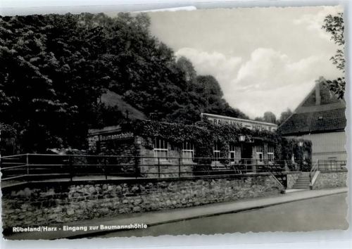 Rübeland Eingang zur Baumannshöhle