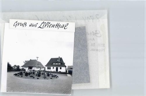Lilienthal Foto mit Negativ