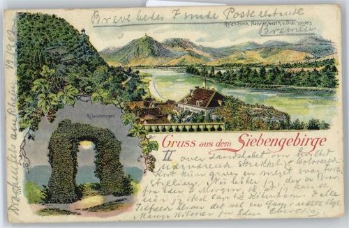 Drachenfels Rolandsbogen, Rolandseck, Nonnenwerth