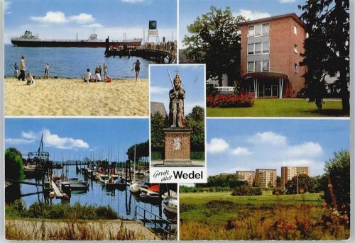 Wedel Hafen, Schiff, Denkmal
