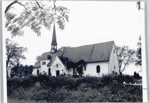 Ulsnis Foto mit Negativ, Kirche