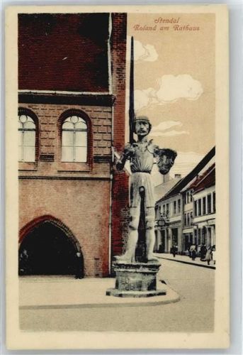 Stendal Roland am Rathaus