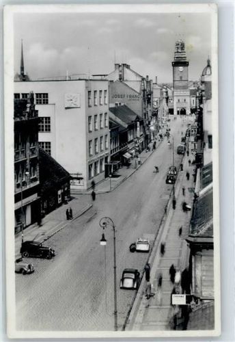 Pardubice Hauptstrasse , Marke entfernt