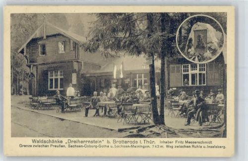 Brotterode Waldrestaurant Dreiherrnstein