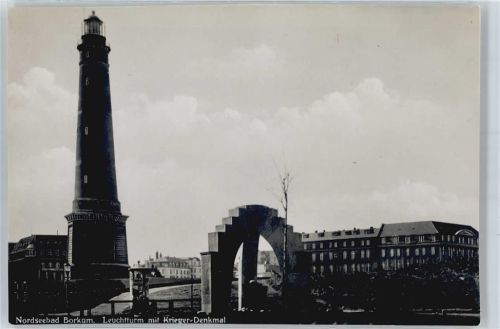 Borkum Leuchtturm, Krieger-Denkmal