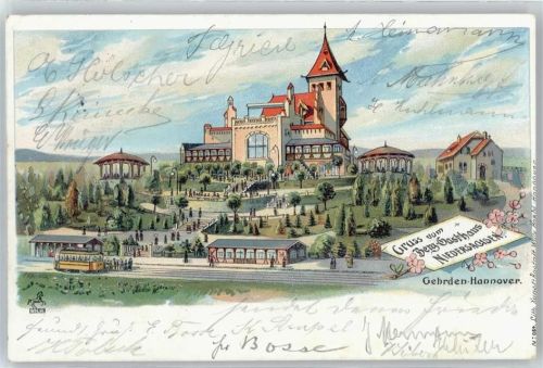Gehrden Gasthaus Niedersachsen , Strassenbahn