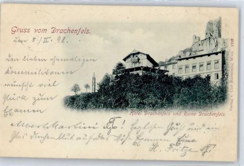 Drachenfels Hotel Drachenfels, Ruine