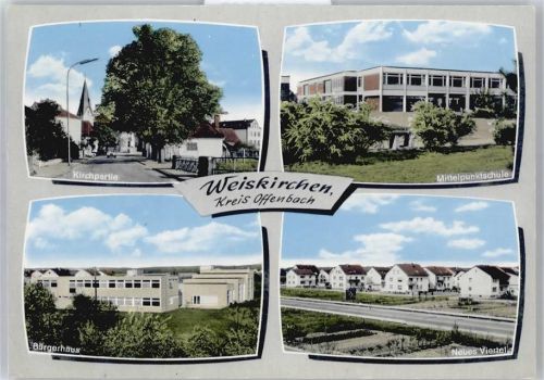 Weiskirchen Kirchstrasse , Schule , Bürgerhaus