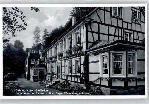 Dabringhausen Ferienheim der Farbenfabriken Bayer, Großledder